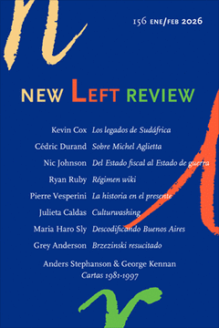 NEW LEFT REVIEW 156 Cover Image: NEW LEFT REVIEW 156