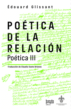 Cover Image: POÉTICA DE LA RELACIÓN