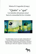 Imagen de cubierta: QUIÉN O QUÉ