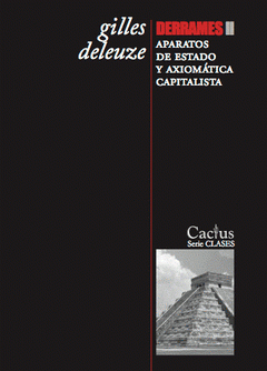 Cover Image: DERRAMES II APARATOS DE ESTADO Y AXIOMÁTICA CAPITALISTA