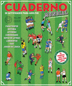 Cover Image: CUADERNO DE ACTIVIDADES PARA ADULTOS - MUNDIAL DE FÚTBOL