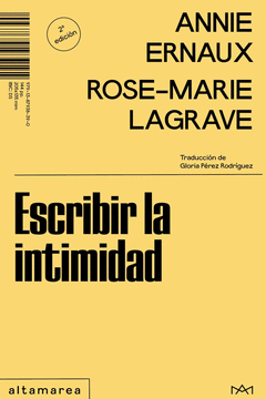ESCRIBIR LA INTIMIDAD Cover Image: ESCRIBIR LA INTIMIDAD