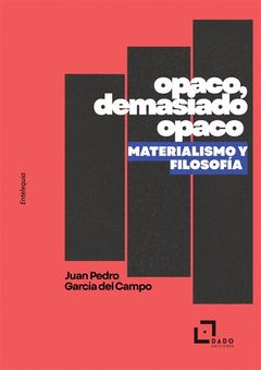 OPACO, DEMASIADO OPACO Cover Image: OPACO, DEMASIADO OPACO